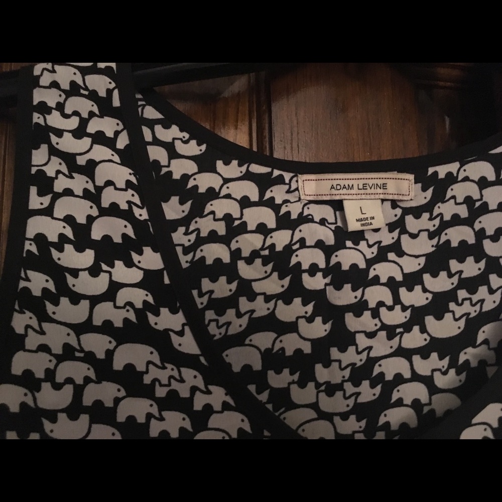 Elephant Print Tank
